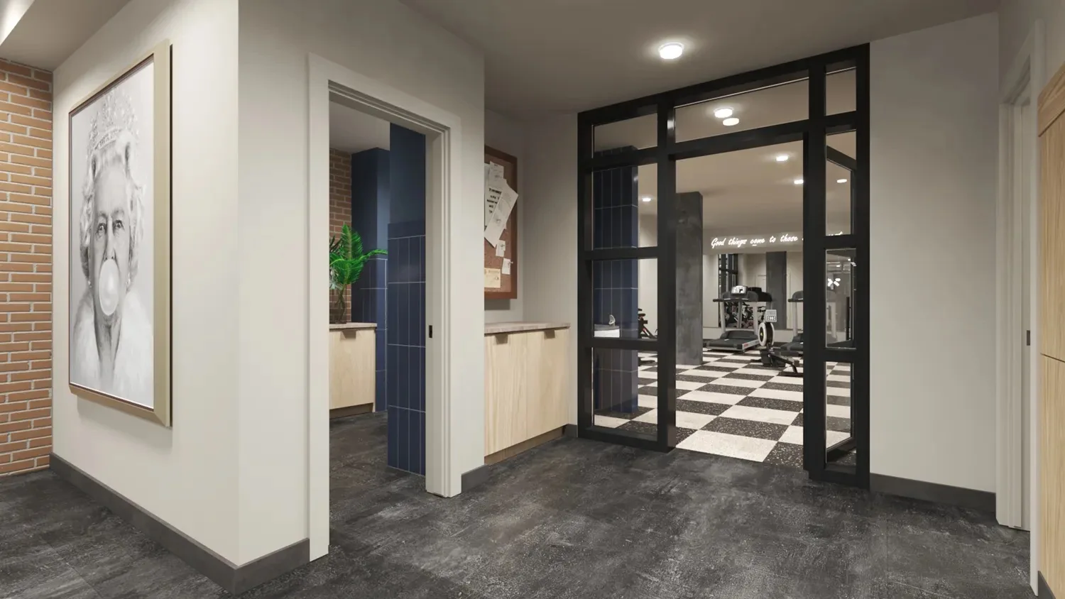Amenity corridor