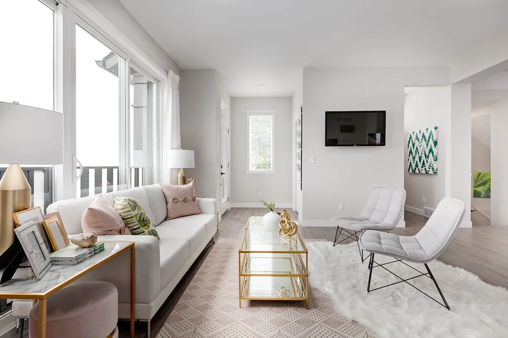 Bright living room